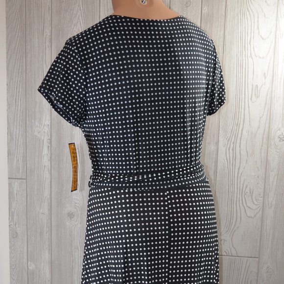 Ella Samani Polka Dot Maxi Dress PLUS SIZE - Picture 5 of 6